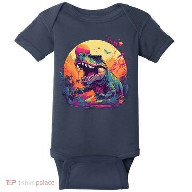 Trex Dinosaur Baby Bodysuit