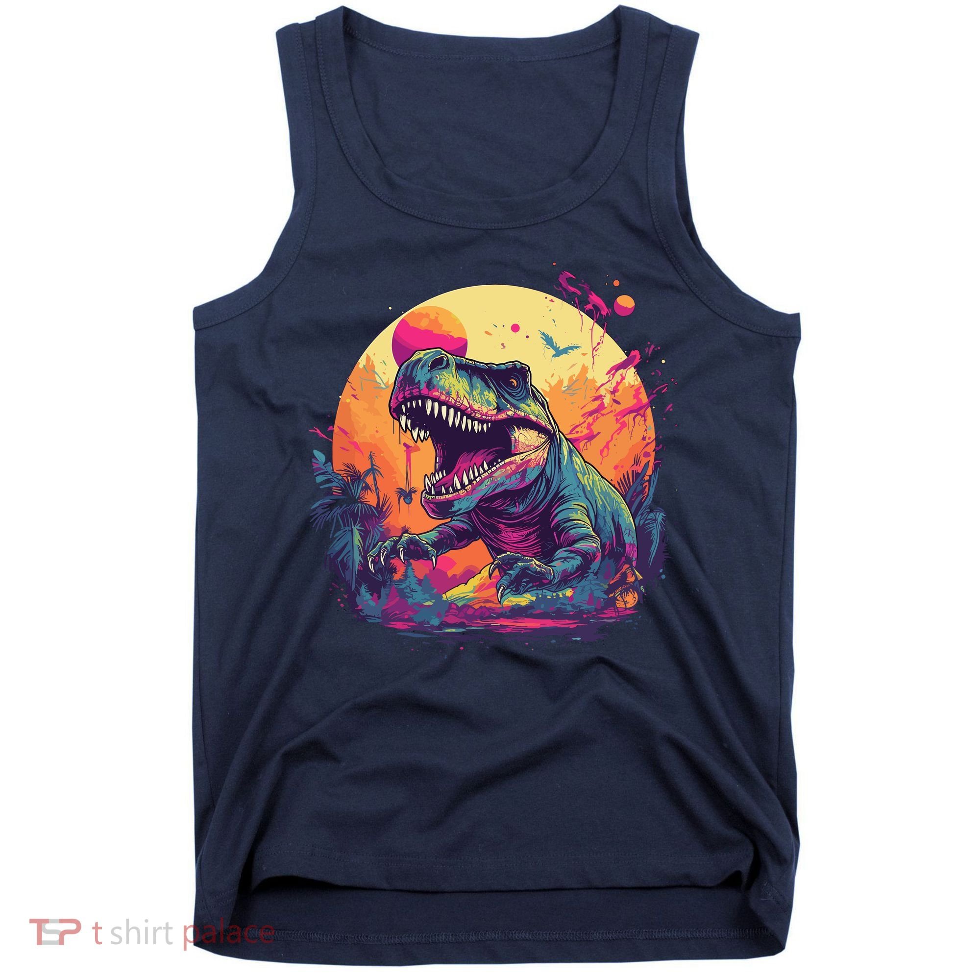 Trex Dinosaur Tank Top