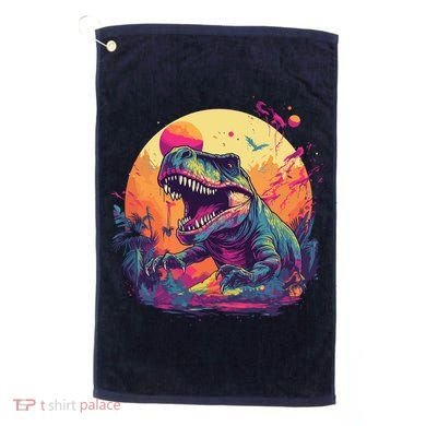 Trex Dinosaur Golf Towel