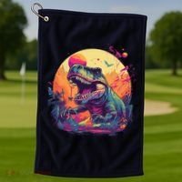 Trex Dinosaur Golf Towel thumb 1