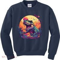 Trex Dinosaur Kids Sweatshirt thumb 0