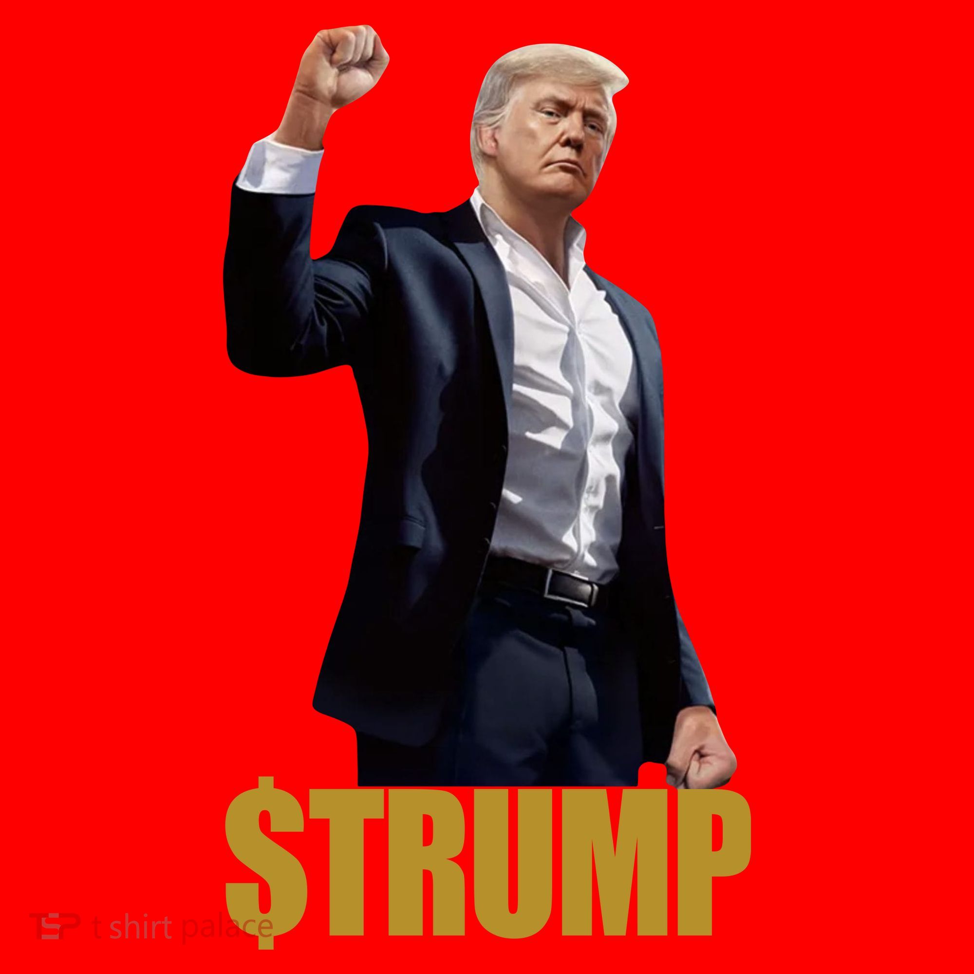 $Trump Donald Trump Meme Coin Crypto Santa Hat