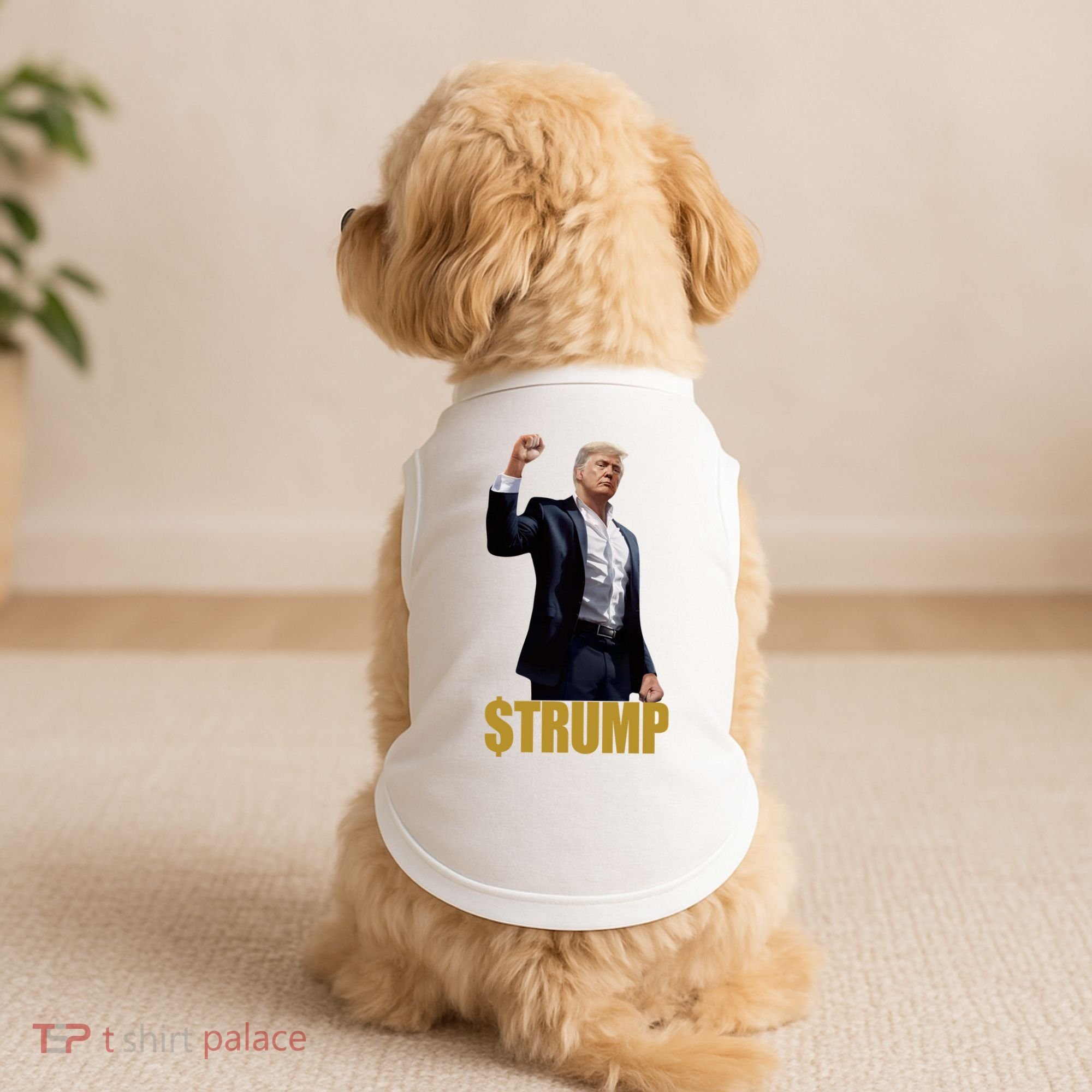 $Trump Donald Trump Meme Coin Crypto Doggie Tank