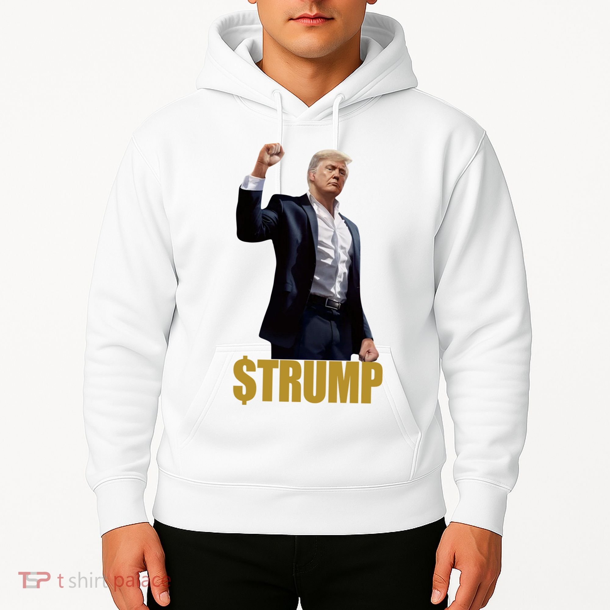 $Trump Donald Trump Meme Coin Crypto Hoodie
