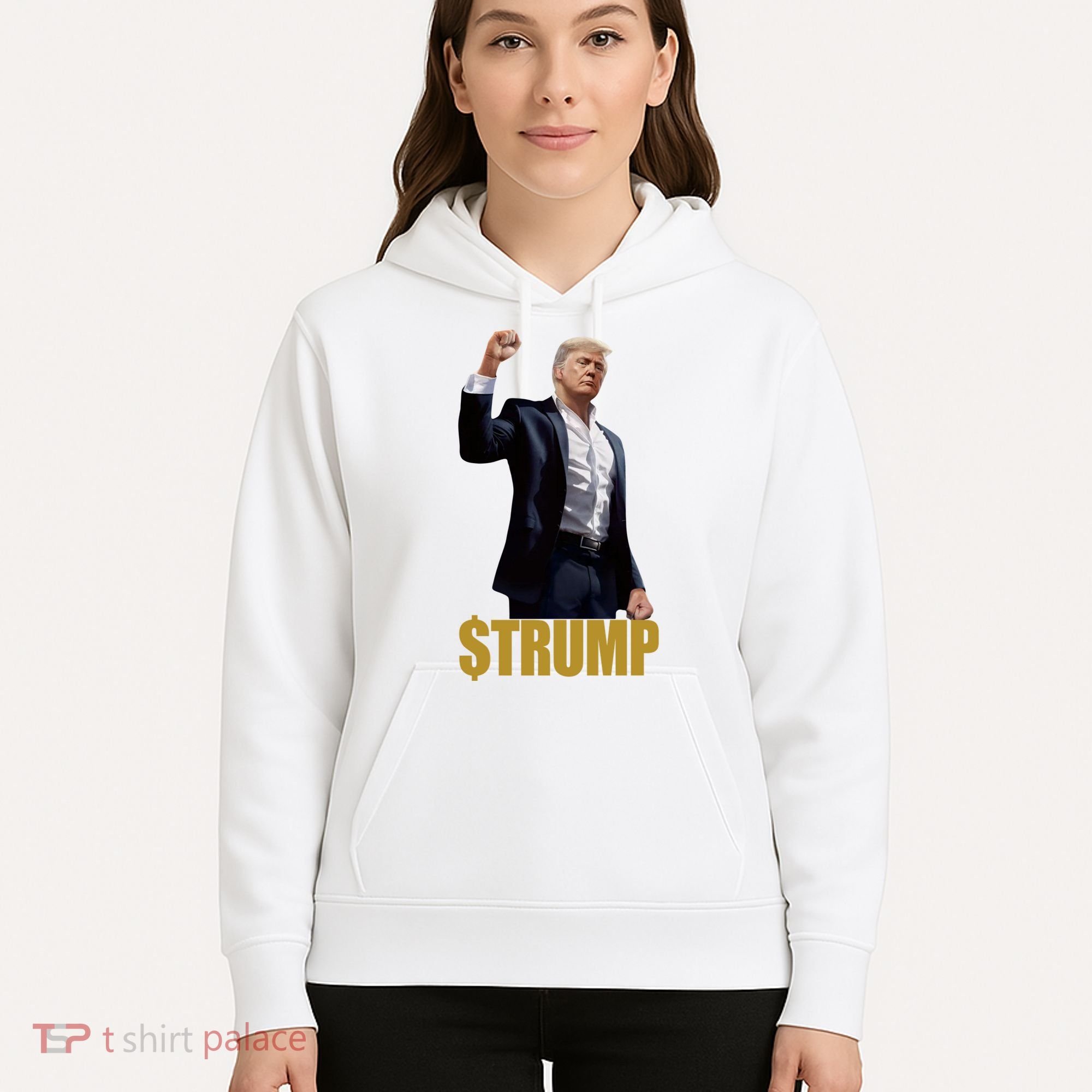 $Trump Donald Trump Meme Coin Crypto Hoodie