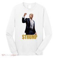$Trump Donald Trump Meme Coin Crypto Long Sleeve Shirt thumb 0