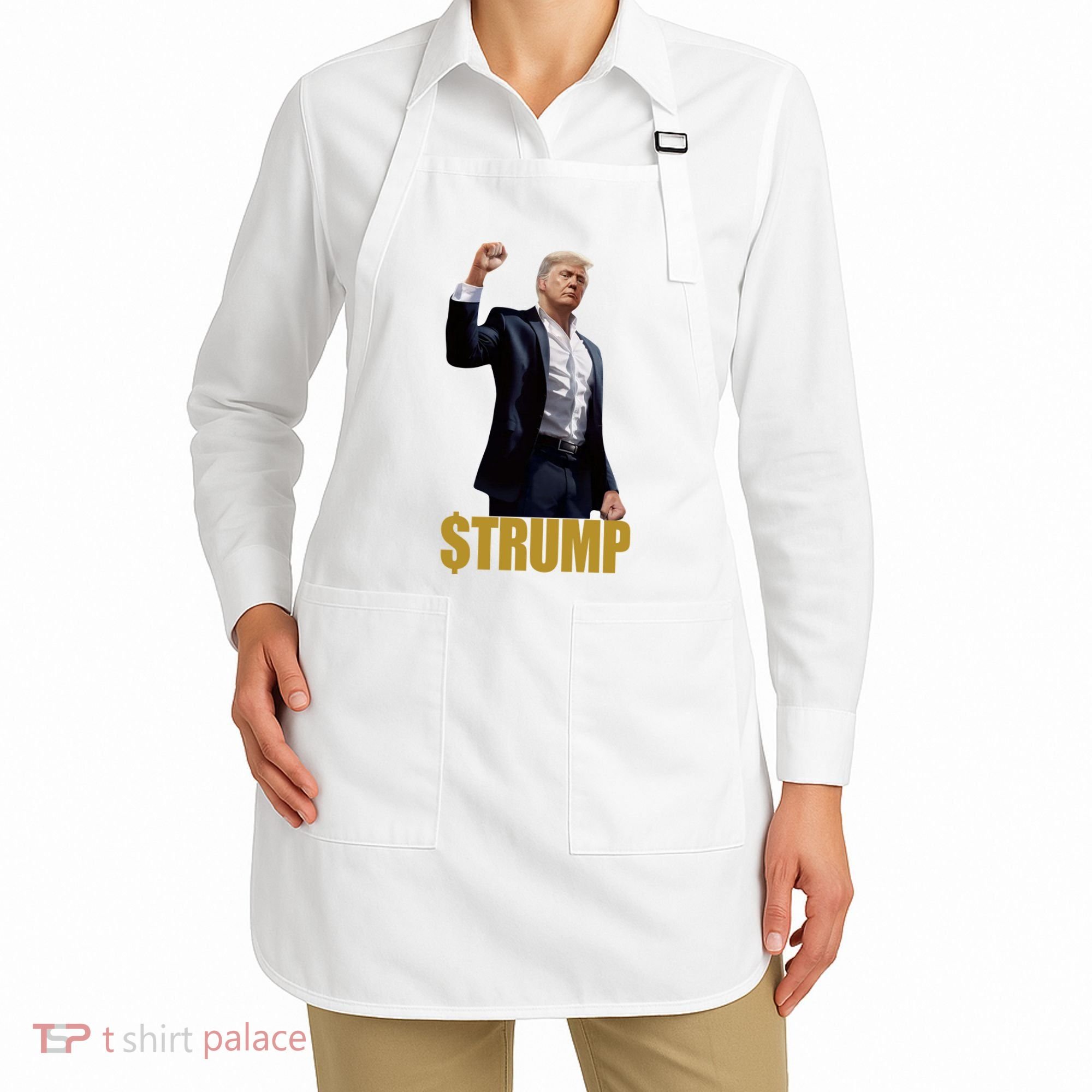 $Trump Donald Trump Meme Coin Crypto Apron