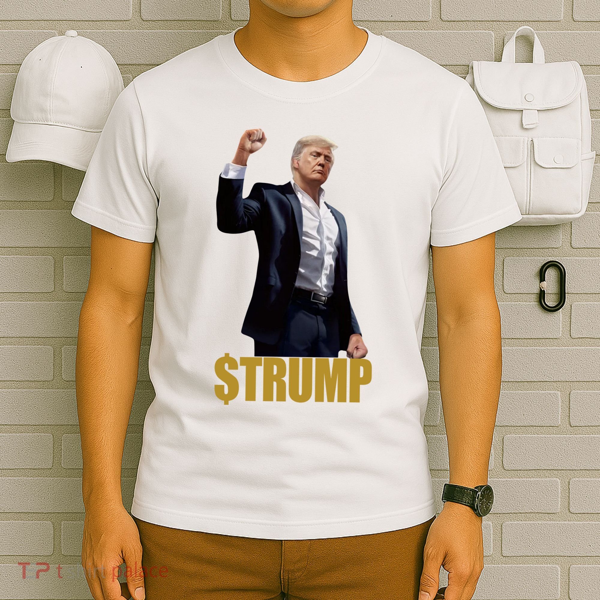 $Trump Donald Trump Meme Coin Crypto T-Shirt