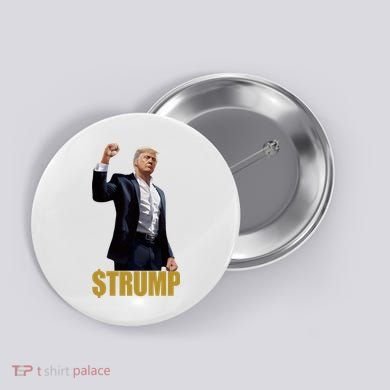 $Trump Donald Trump Meme Coin Crypto Button