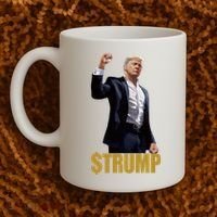 $Trump Donald Trump Meme Coin Crypto Coffee Mug thumb 2