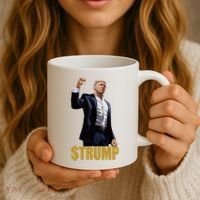 $Trump Donald Trump Meme Coin Crypto Coffee Mug thumb 3