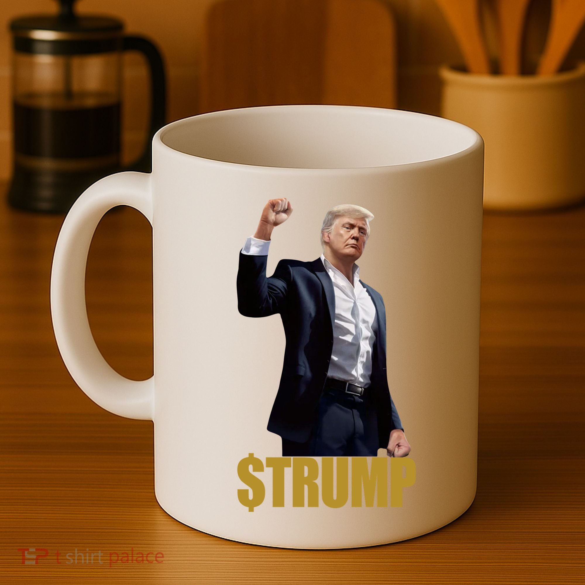 $Trump Donald Trump Meme Coin Crypto Coffee Mug