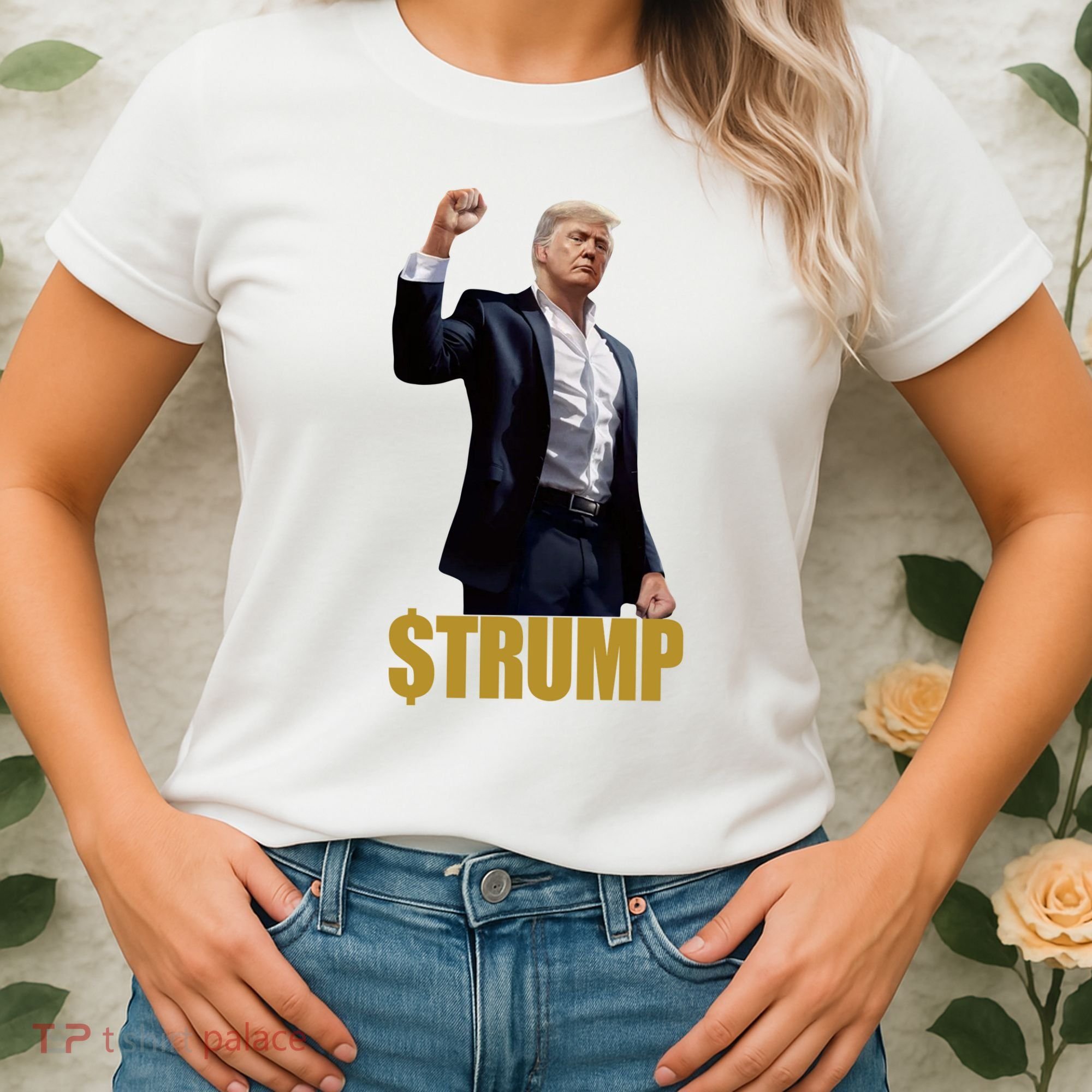 $Trump Donald Trump Meme Coin Crypto Women's T-Shirt