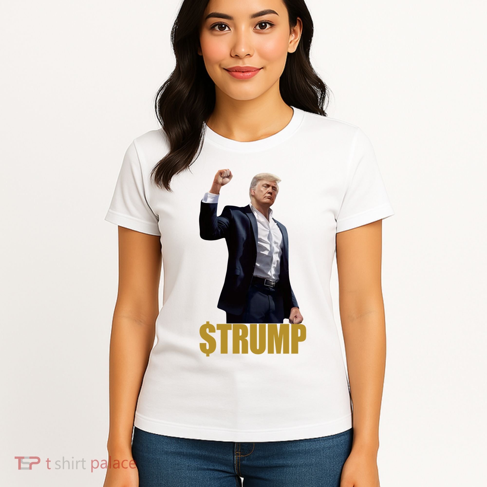 $Trump Donald Trump Meme Coin Crypto Women's T-Shirt