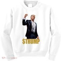 $Trump Donald Trump Meme Coin Crypto Kids Sweatshirt thumb 0