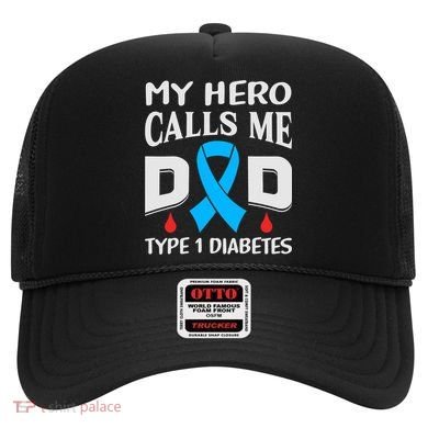 T1D Diabetic Type 1 Diabetes Awareness Father Dad Hat