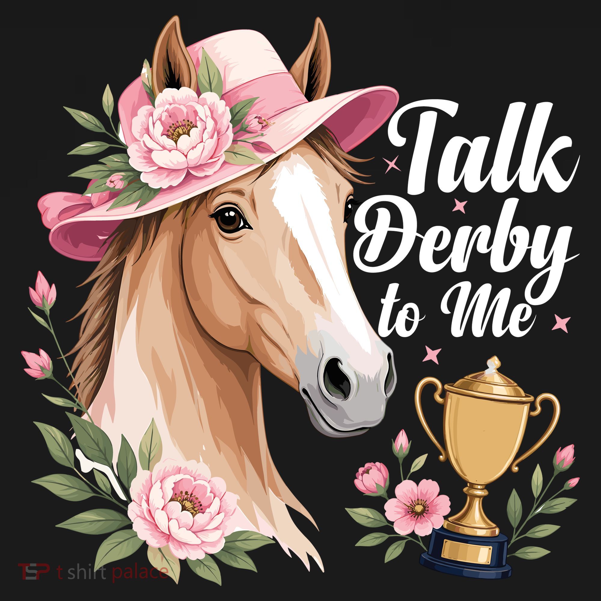 Talk Derby To Me Funny Horse Racing Meme Women's Hoodie