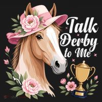 Talk Derby To Me Funny Horse Racing Meme Women's Tank Top thumb 5