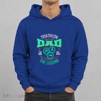 Triathlon Dad The The Myth The Legend Gift Hoodie thumb 0