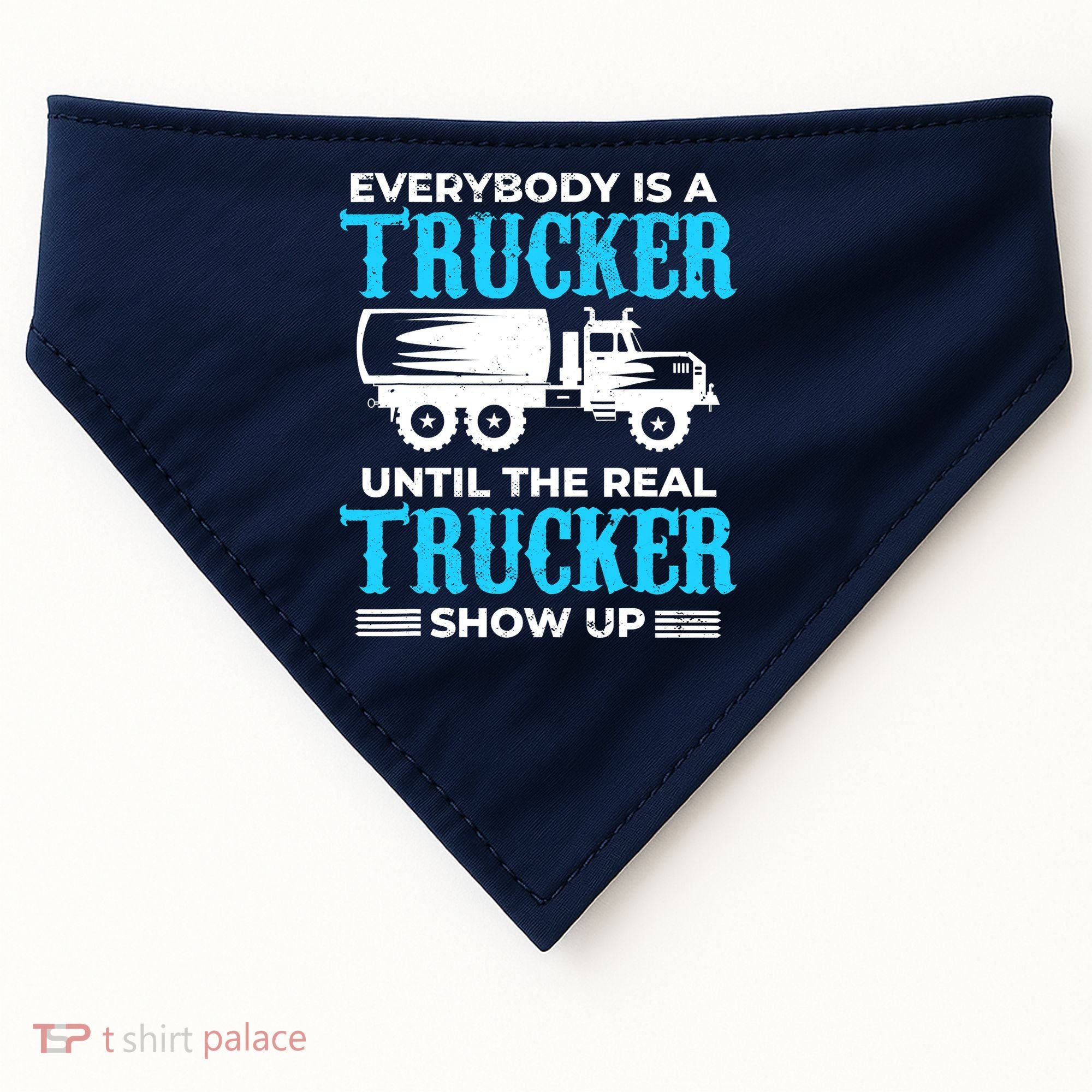 Truck Driver Truck Driver Dumper Driver Professional Driver Tipper USA-Made Doggie Bandana