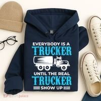 Truck Driver Truck Driver Dumper Driver Professional Driver Tipper Hoodie thumb 4