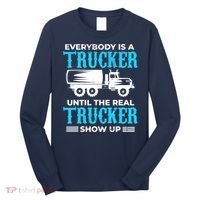 Truck Driver Truck Driver Dumper Driver Professional Driver Tipper Long Sleeve Shirt thumb 0