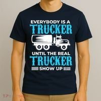 Truck Driver Truck Driver Dumper Driver Professional Driver Tipper T-Shirt thumb 3