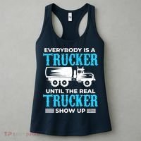 Truck Driver Truck Driver Dumper Driver Professional Driver Tipper Women's Tank Top thumb 3