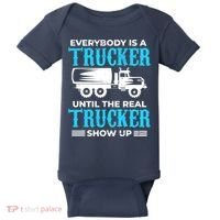 Truck Driver Truck Driver Dumper Driver Professional Driver Tipper Baby Bodysuit thumb 0