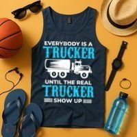 Truck Driver Truck Driver Dumper Driver Professional Driver Tipper Tank Top thumb 4