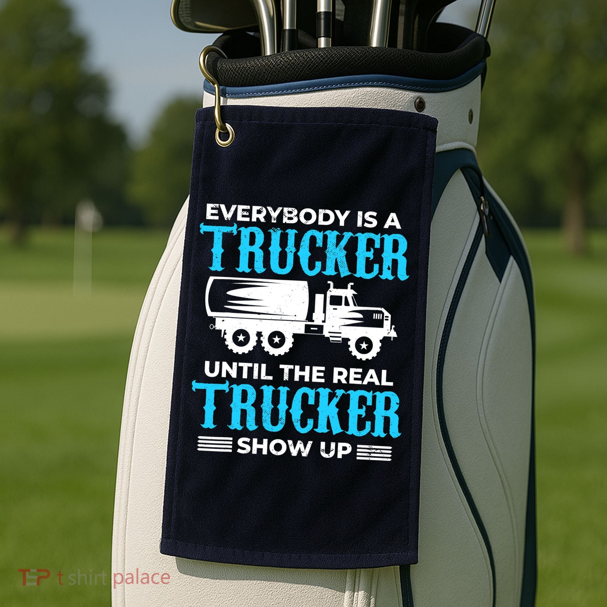 Truck Driver Truck Driver Dumper Driver Professional Driver Tipper Golf Towel