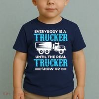 Truck Driver Truck Driver Dumper Driver Professional Driver Tipper Toddler T-Shirt thumb 2