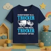 Truck Driver Truck Driver Dumper Driver Professional Driver Tipper Toddler T-Shirt thumb 3