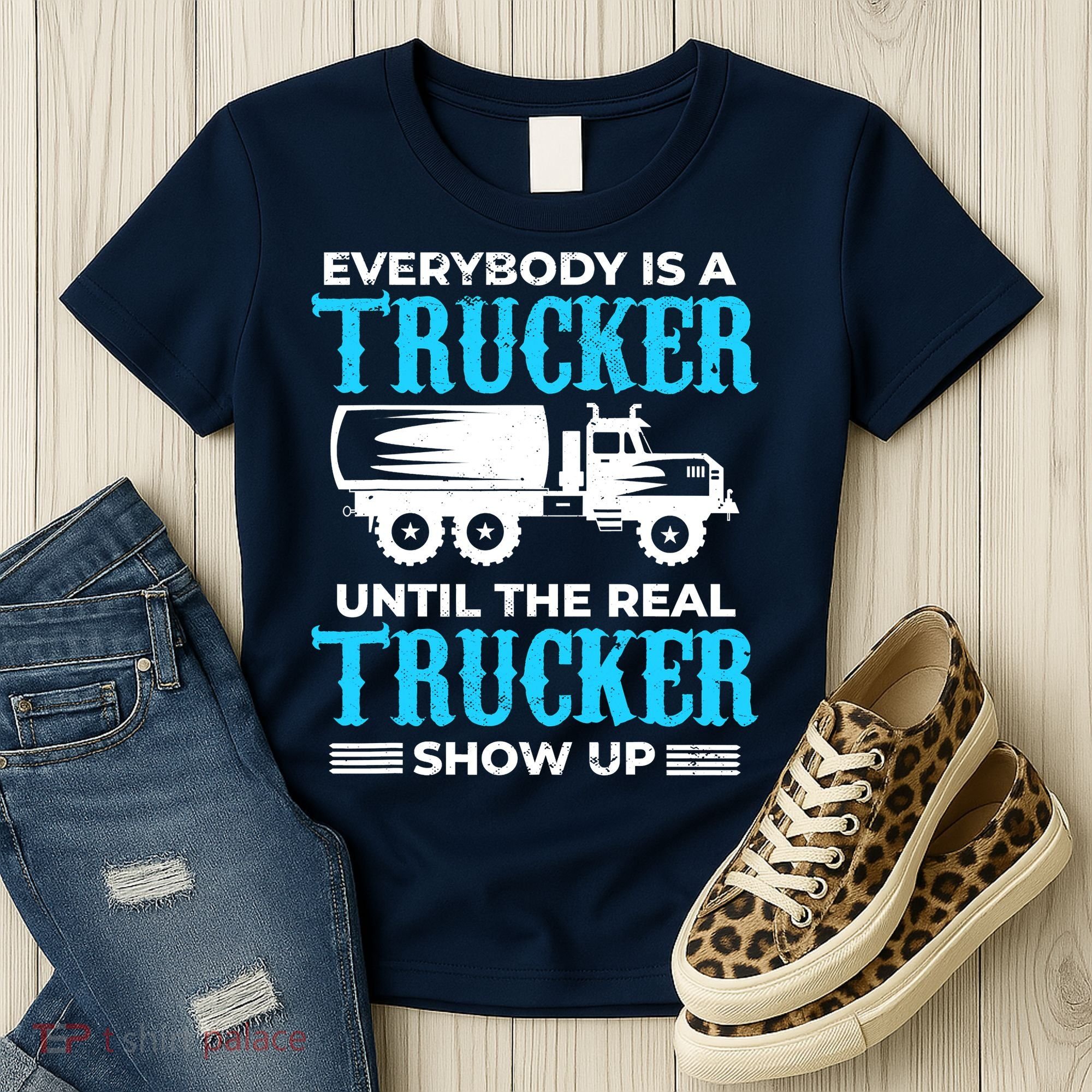Truck Driver Truck Driver Dumper Driver Professional Driver Tipper Women's T-Shirt