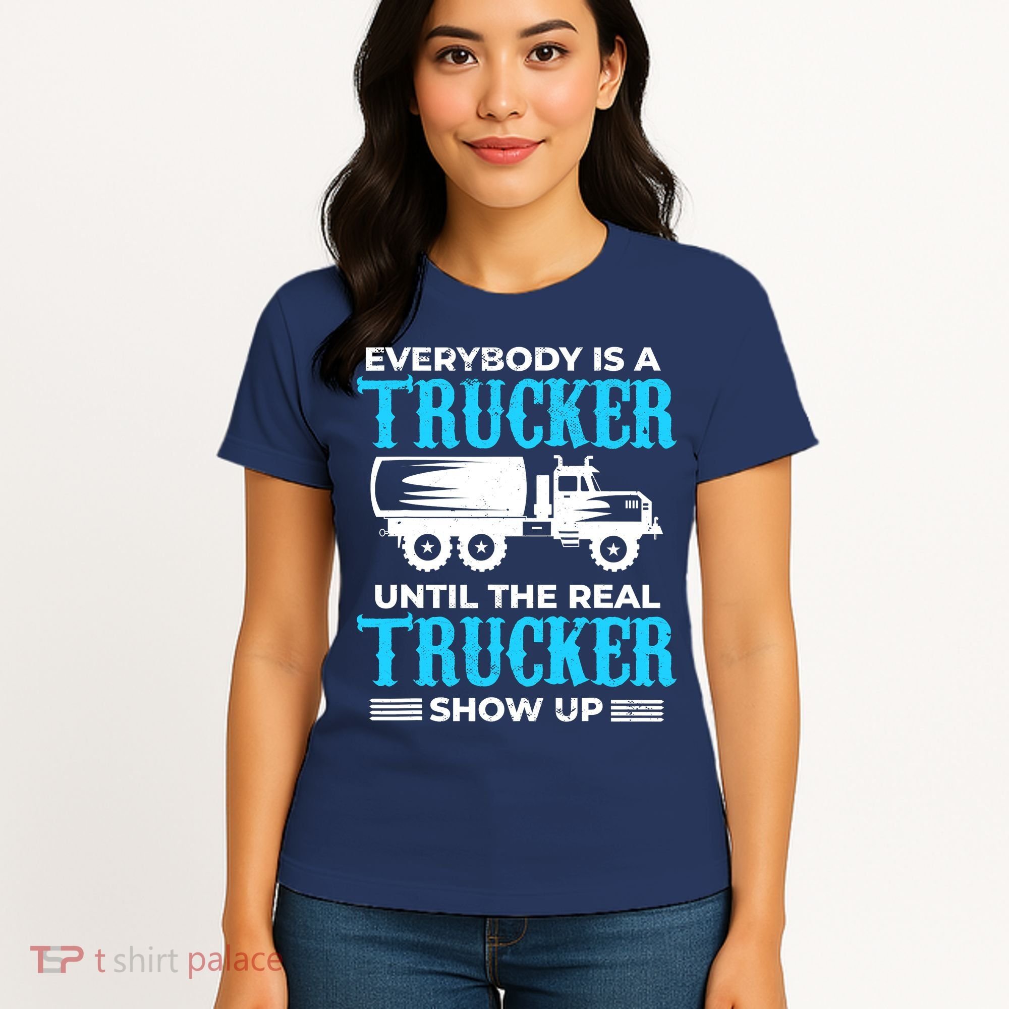 Truck Driver Truck Driver Dumper Driver Professional Driver Tipper Women's T-Shirt