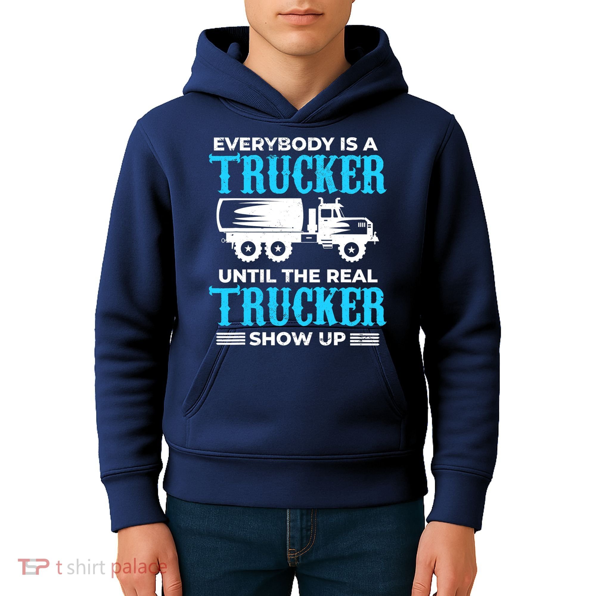 Truck Driver Truck Driver Dumper Driver Professional Driver Tipper Kids Hoodie
