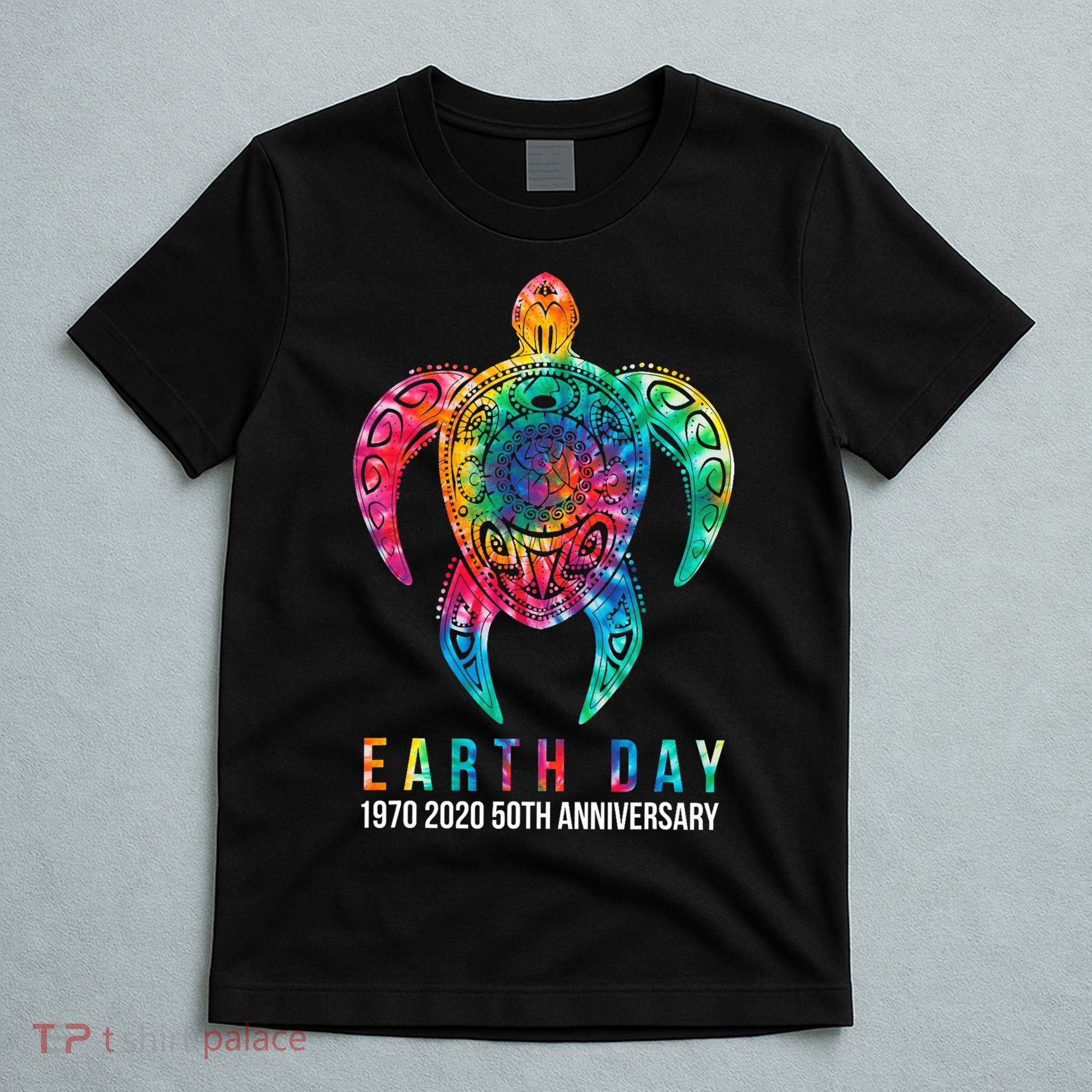 Tie Dye Turtle Lover Earth Day 2024 Costume Environmental T-Shirt