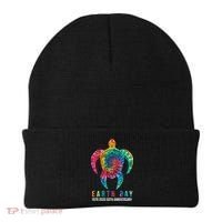 Tie Dye Turtle Lover Earth Day 2024 Costume Environmental Beanie thumb 0