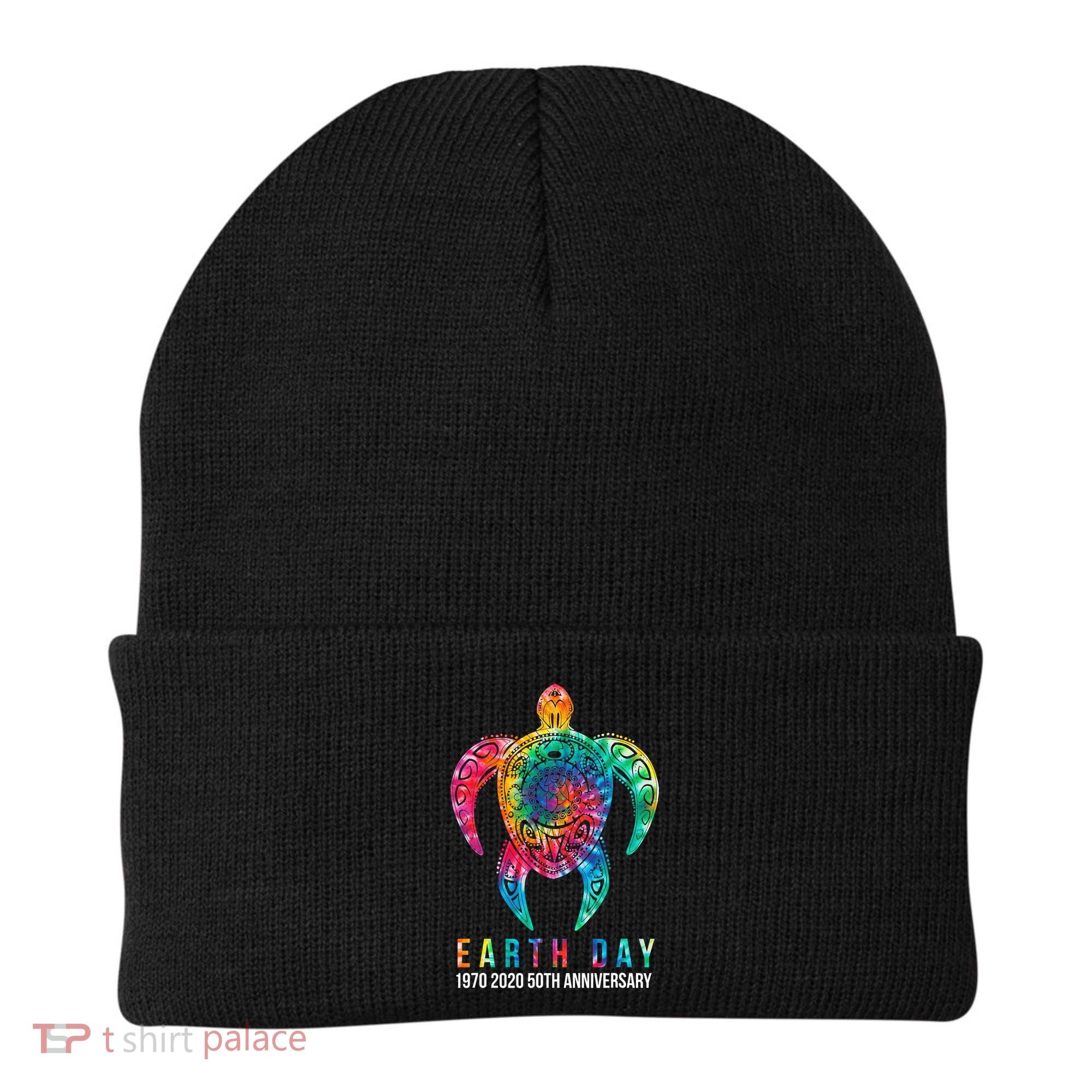 Tie Dye Turtle Lover Earth Day 2024 Costume Environmental Beanie