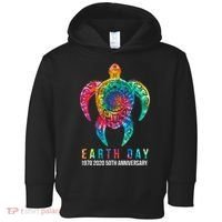 Tie Dye Turtle Lover Earth Day 2024 Costume Environmental Toddler Hoodie thumb 0