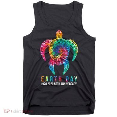 Tie Dye Turtle Lover Earth Day 2024 Costume Environmental Tank Top