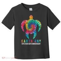 Tie Dye Turtle Lover Earth Day 2024 Costume Environmental Toddler T-Shirt thumb 0