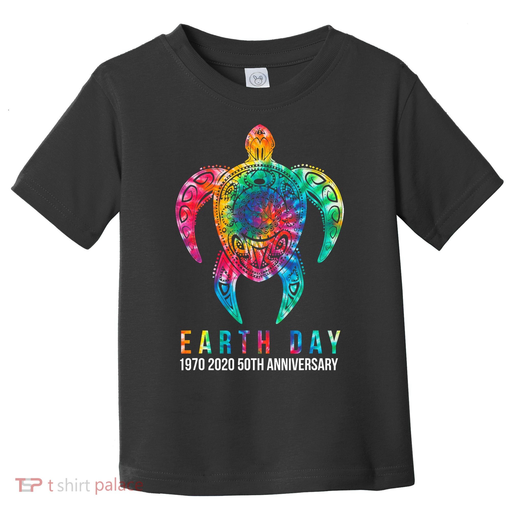 Tie Dye Turtle Lover Earth Day 2024 Costume Environmental Toddler T-Shirt