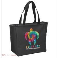 Tie Dye Turtle Lover Earth Day 2024 Costume Environmental Tote Bag thumb 2