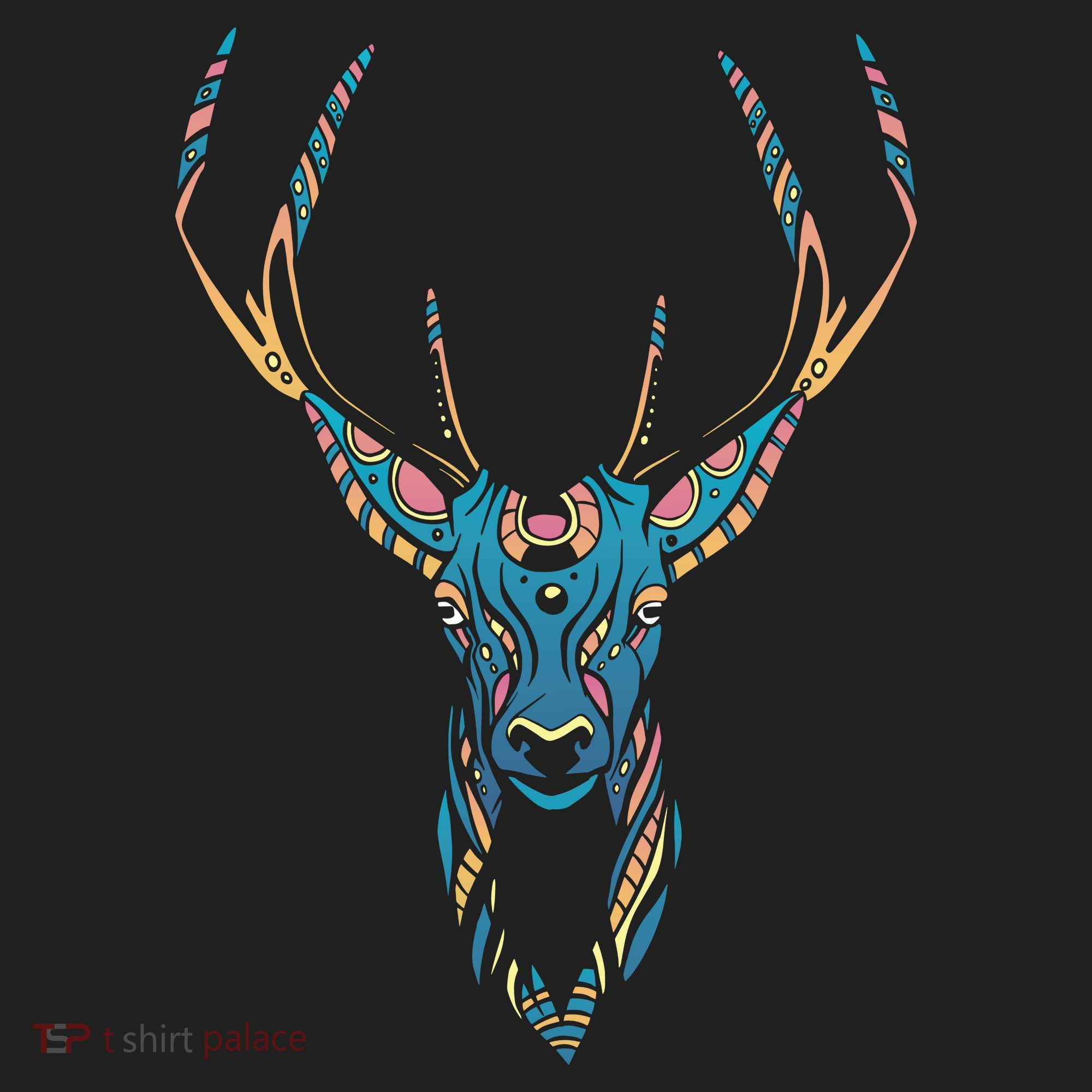 Trippy Deer Women's Sweatshirt