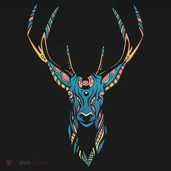 Trippy Deer Doggie Tank