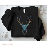 Trippy Deer Sweatshirt thumb 2