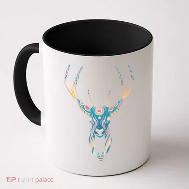 Trippy Deer Coffee Mug