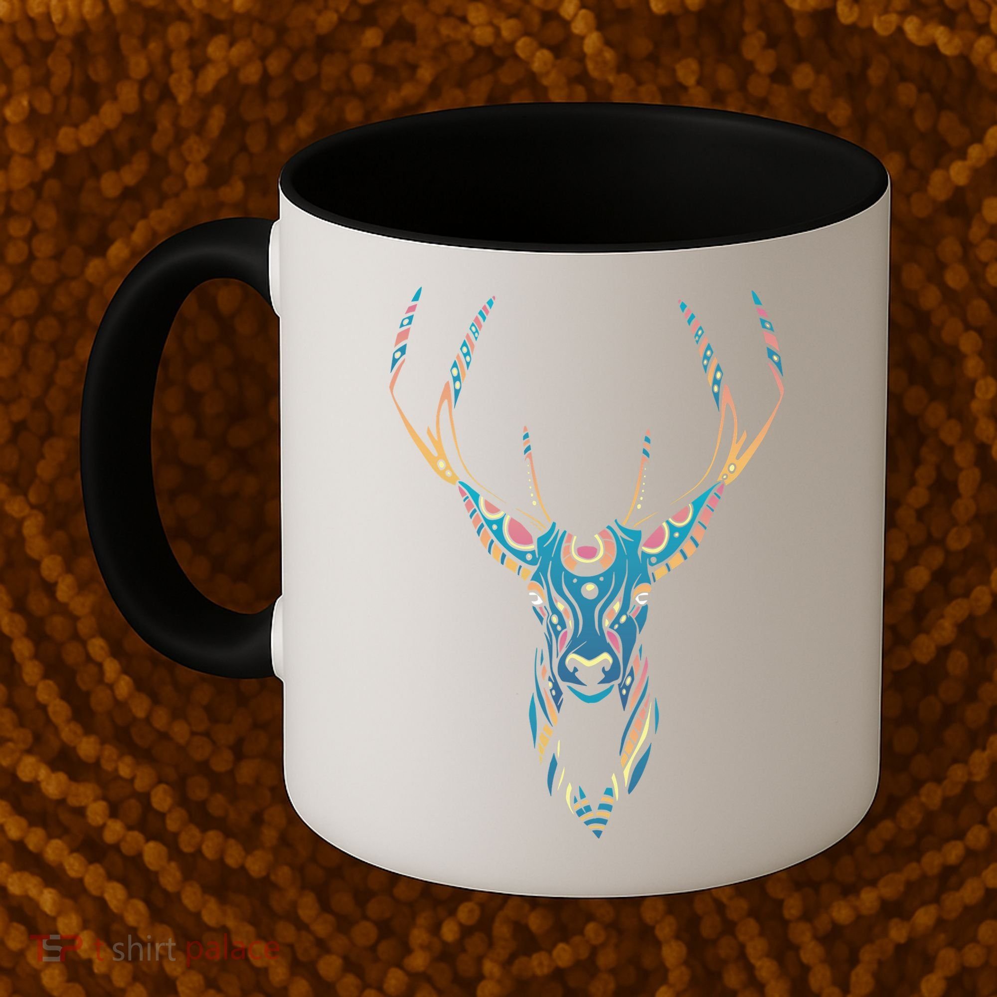 Trippy Deer Coffee Mug