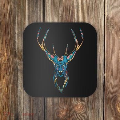 Trippy Deer Coaster